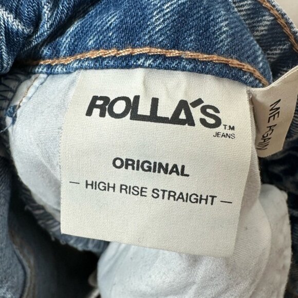 Rolla's Original High Rise Straight Jean Size 31 - Picture 8 of 10